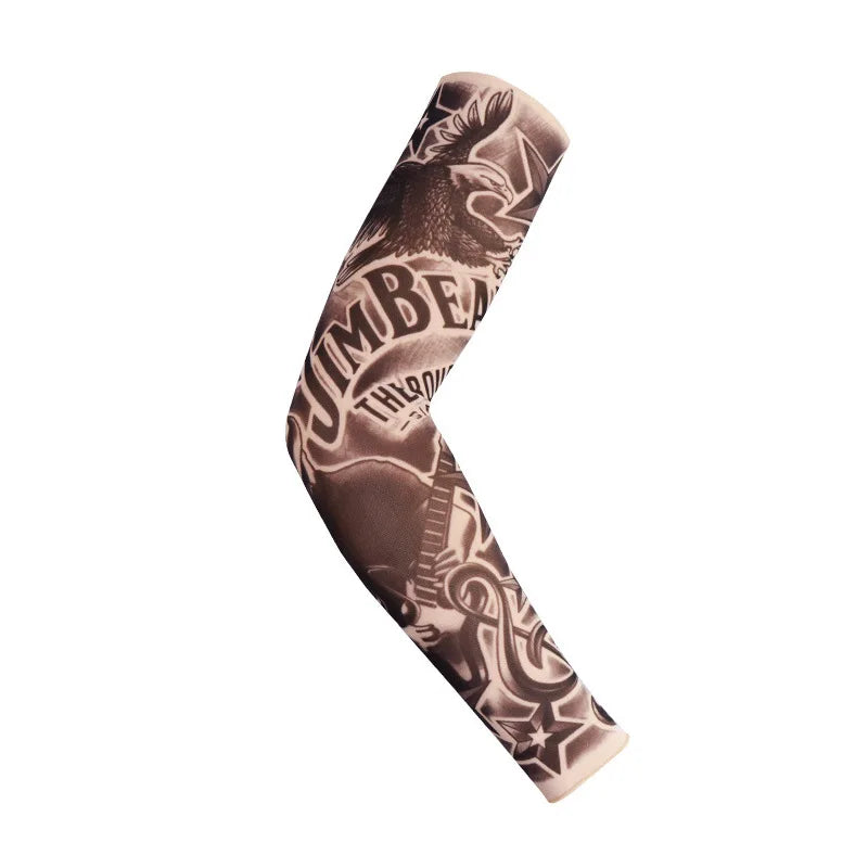 Tattoo Sleeves Flower Arm Sleeves Tattoos for Men and Women Cool Sleeves Summer Driving Sunscreen Arm Sleeves Sleeves