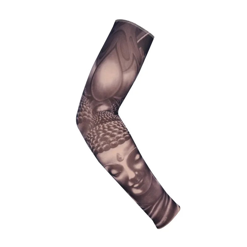 Tattoo Sleeves Flower Arm Sleeves Tattoos for Men and Women Cool Sleeves Summer Driving Sunscreen Arm Sleeves Sleeves