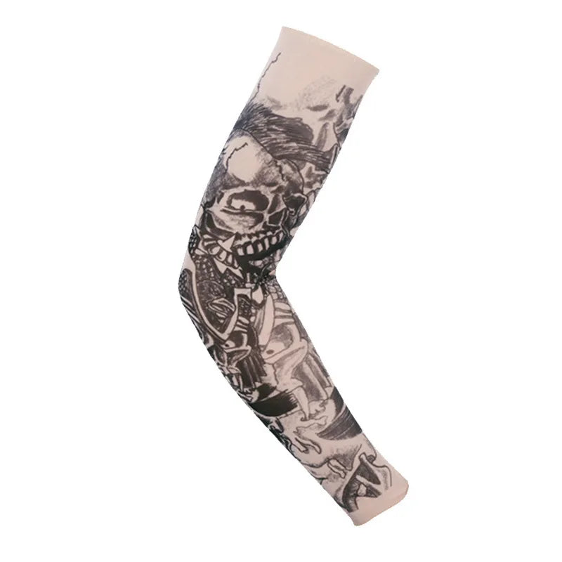 Tattoo Sleeves Flower Arm Sleeves Tattoos for Men and Women Cool Sleeves Summer Driving Sunscreen Arm Sleeves Sleeves