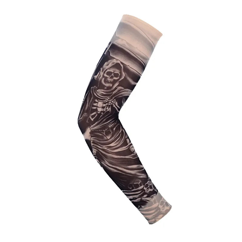 Tattoo Sleeves Flower Arm Sleeves Tattoos for Men and Women Cool Sleeves Summer Driving Sunscreen Arm Sleeves Sleeves