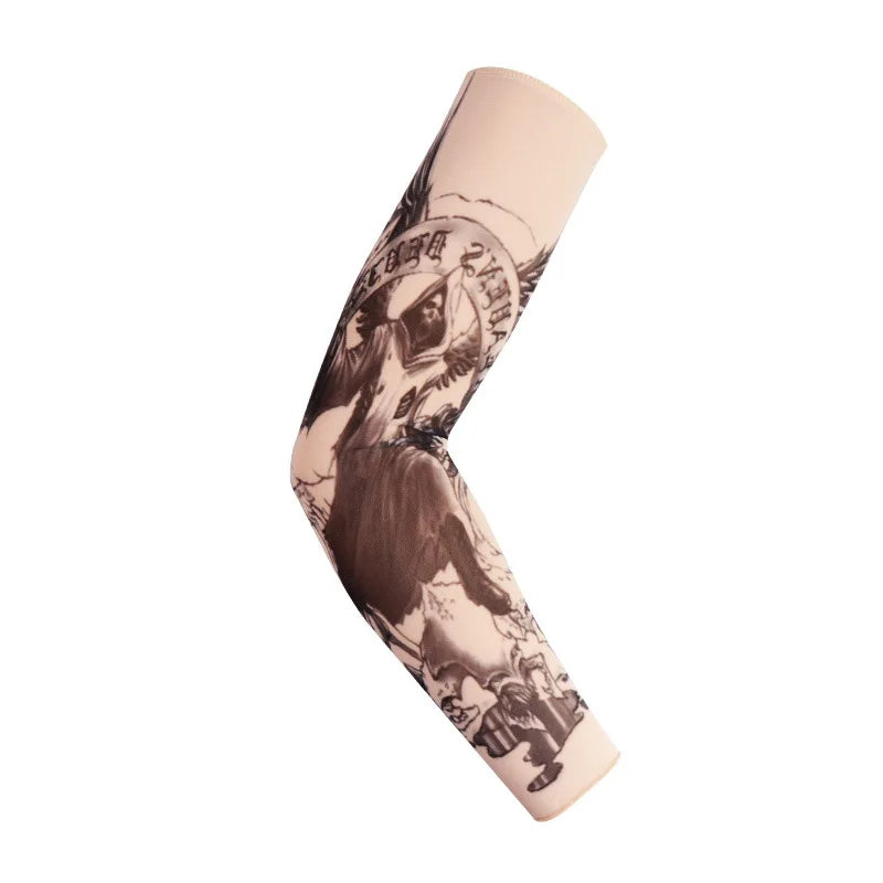 Tattoo Sleeves Flower Arm Sleeves Tattoos for Men and Women Cool Sleeves Summer Driving Sunscreen Arm Sleeves Sleeves