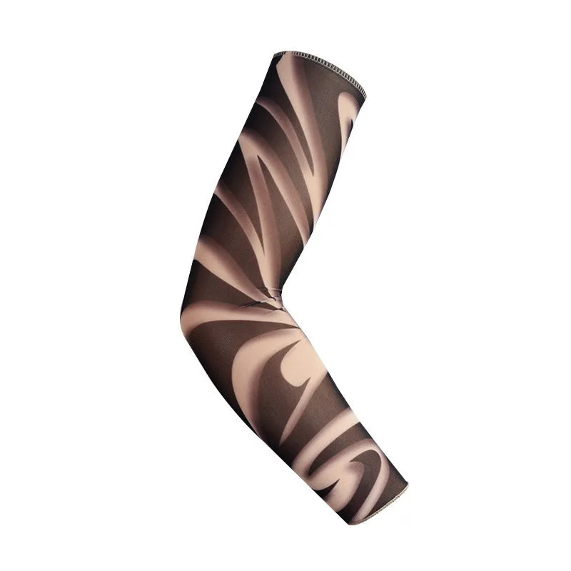 Tattoo Sleeves Flower Arm Sleeves Tattoos for Men and Women Cool Sleeves Summer Driving Sunscreen Arm Sleeves Sleeves